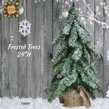 Snowy Pine Trees 12" 18" or 24"