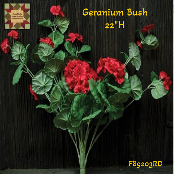 Geranium Bush  22"L