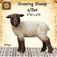 Sheep Rustic Grazing  2/Set