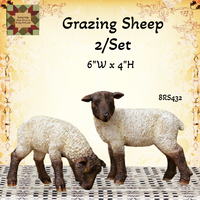 Sheep Rustic Grazing  2/Set