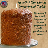 Hearth Candle Warm Glow F through Z Choice of Scent