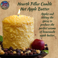 Hearth Candle Warm Glow F through Z Choice of Scent
