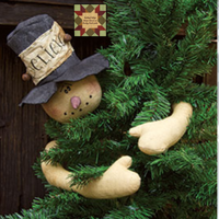 Believe Top Hat Snowman Tree Hugger Honey & Me