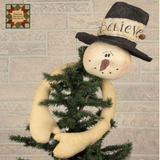 Believe Top Hat Snowman Tree Hugger Honey & Me