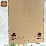 Holly Jolly Snowmen Runner 32"L