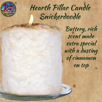 Hearth Candle Warm Glow F through Z Choice of Scent