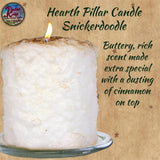 Hearth Candle Warm Glow F through Z Choice of Scent