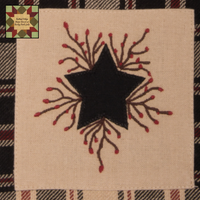 Harford Woven Throw Stars & Pips