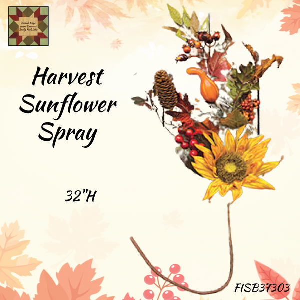 Harvest Sunflower Spray