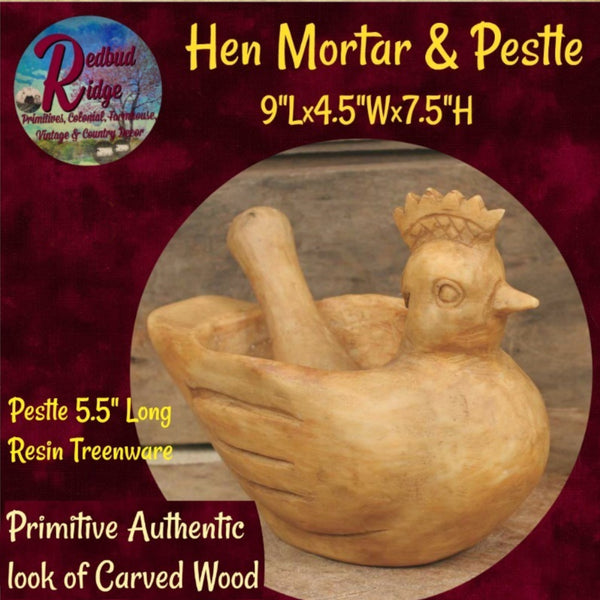 Hen Mortal & Pestle