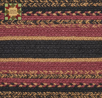 Heritage Farms Jute Rug Oval or Rectangle  w/ Durable & Non-slip Pad  20x30