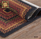 Heritage Farms Jute Rug Oval or Rectangle  w/ Durable & Non-slip Pad  20x30