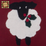 Holly Sheep Cranberry Red Table Collection