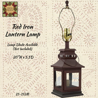 Iron Lantern Lamp