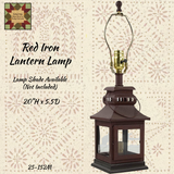 Iron Lantern Lamp