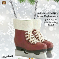 Red Skates Hanging Arrow Replacement Hanger