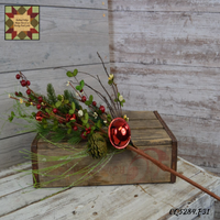 Christmas Jingle Bell Pine Wreaths, Pick & Garland