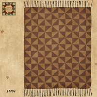 Kendrick Chenille Jacquard Woven Throw 60x50 **SALE