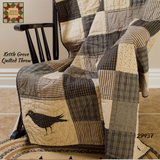 Kettle Grove Throw - Quilted Crow and Star
