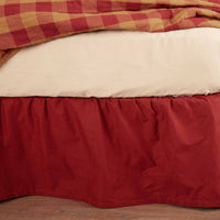 Ninepatch Burgundy Star Bedding Collection **25% Savings