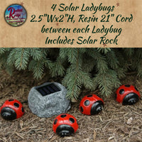 Solar Garden Ladybugs