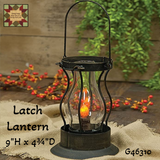 Latch Lantern, Including Timer Candle