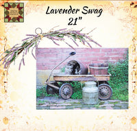 Lavender Swag 21"