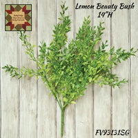 Lemon Beauty Bushes, Wreath & Bushes