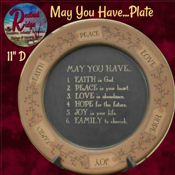 Plate May You Have....