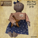 Miss Prim USA Doll