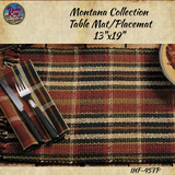 Montana Collection Runners, Rug, Table Mat/Placemat, Towel & Prairie Curtains ~ 50% Savings