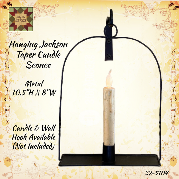 Jackson Hanging Taper Candle Holder