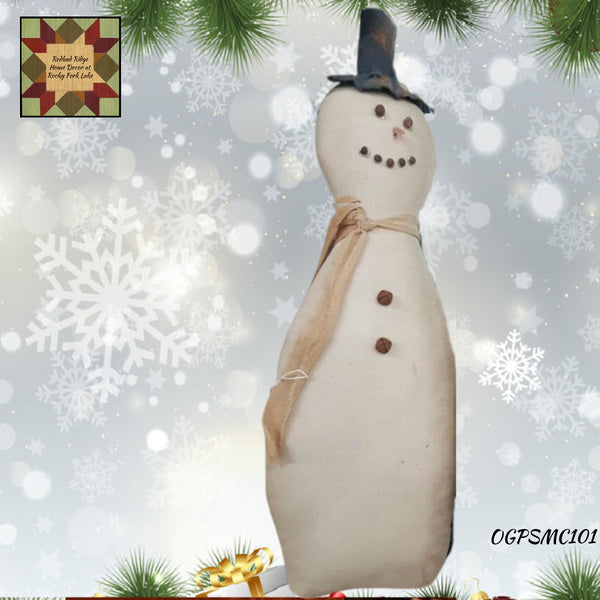 Rustic Primitive Snowman Calvin