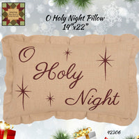 O Holy Night Pillow 14x22