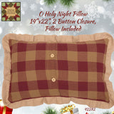 O Holy Night Pillow 14x22
