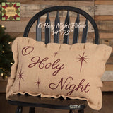 O Holy Night Pillow 14x22