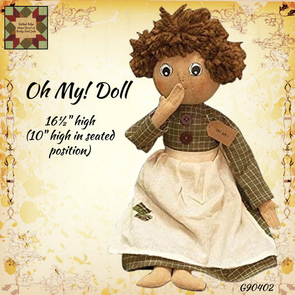 Oh My! Primitive Doll