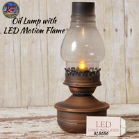 Oil Lamp with LED Motion Flame