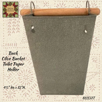 Olive Bucket Toilet Paper Holder
