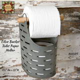 Olive Bucket Toilet Paper Holder