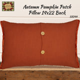Fall Autumn Pumpkin Patch Pillow 14x22
