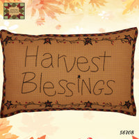 Fall Heritage Farms Harvest Blessings Pillow 14x22