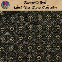 *Packsville Rose Black & Tan Table Top Collection