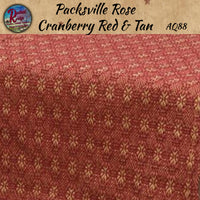 Packsville Rose Cranberry/Red & Tan Table Top Collection