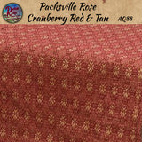 Packsville Rose Cranberry/Red & Tan Table Top Collection