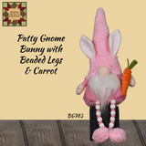 Bunny Gnome Sitters 16"H    2 Styles