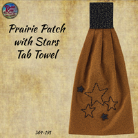 Towel Prairie Patch Tab Towel with Stars