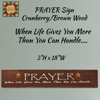 Prayer Sign