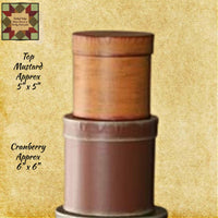 Nesting Boxes Folk Art Country Primitive Colors 44"H Set of 6