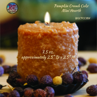 Scented Pumpkin Crumb Cake Candles Pillar, Loaf Potpourri Fixins' & Refreshing Oil